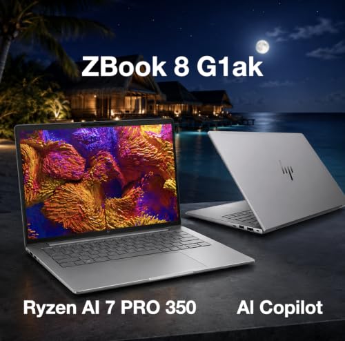Image of HP ZBook 8 G1ak Mobile Workstation 14.0 inch 60Hz Touchscreen IPS WUXGA Display