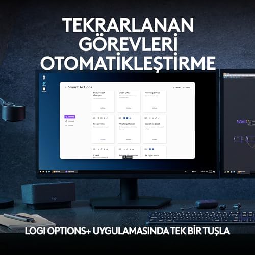 Logitech MX Keys S Kablosuz Klavye, Düşük Profil, Akıcı Hassas Sessiz Yazma, Programlanabilir Tuşlar, Arkadan Aydınlatma, Bluetooth, USB C Şarj Edilebilir, Siyah - Görsel 3