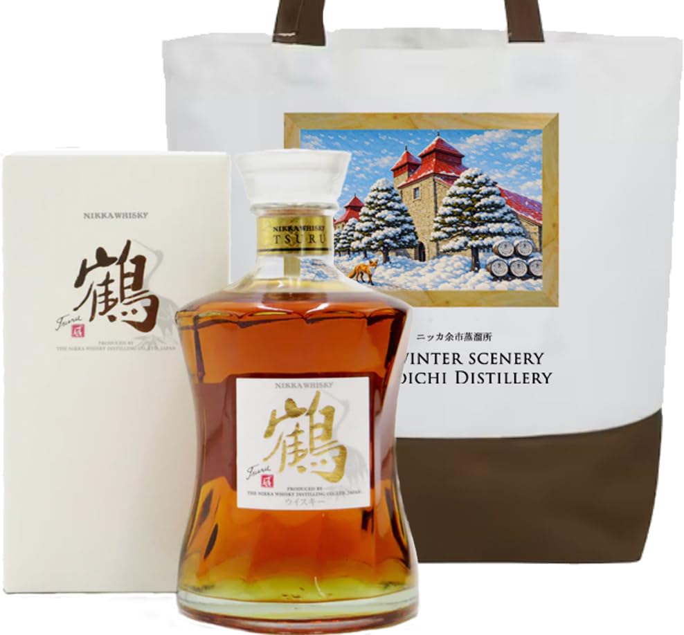 Amazon.co.jp: 箱付き ニッカ 鶴 余市蒸留所限定品 北海道 トート