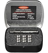 MidTen Bore Sighting Laser 223 5.56mm/ 9mm/12 Gauge Laser Bore Sighter with Extra Batteries