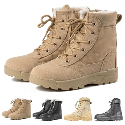 Fashion Hiking Boots Little Kid Camp Waterproof Anti-collision Non-slip Desert Boots Military Fan Shoes Big Kid Work Boots