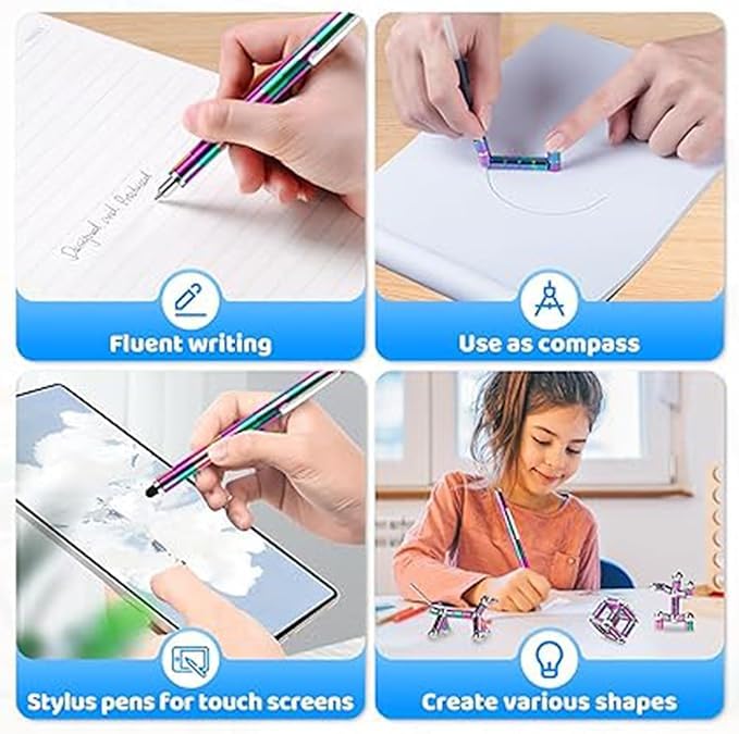 Magnetic Fidget Pen- Decompression Multifunction Writing Ballpoint Pen - Image 4