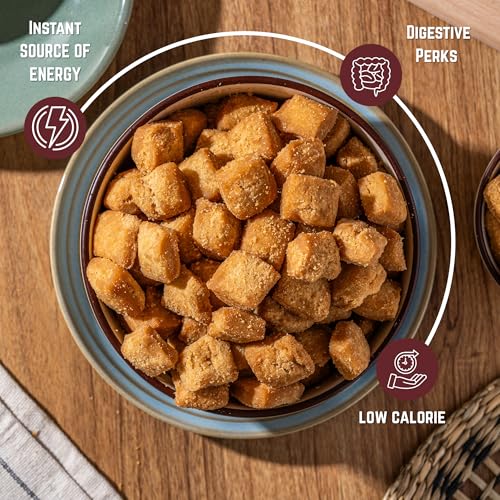 Image of MEWARIS Shakarpara Sweet Snack | Traditional Indian Namkeen | Crispy Sugar Coated Bites | Tea-Time Munching Snack for Adults | Festive Mithai | Crunchy Sweet Treat | 250g Pack of 1