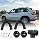 Diesel Standheizung Zubehör 75mm T-Rohr-Set Warmluftschlauch 75mm Auto Heizung Warmluftauslass Entlüftungsschlauch Clips Set Auto Heizung Rohr Kanal Autoluftheizer Zubehör Luftauslassset Webasto