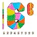 Produktbild Relaxdays 3 TLG. Pinata Set Geburtstag, Zahl 6, Pinatastab mit Augenmaske, Kinder & Erwachsene, Piñata zum selbst Befüllen, bunt