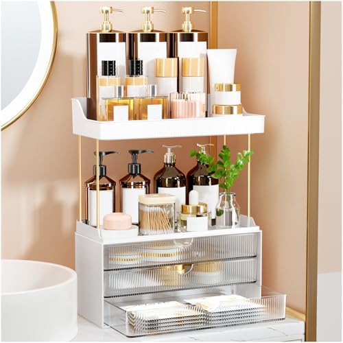 StorBin Arcylic 5-Tier Makeup & Skincare Organizer for Vanity, Ba...