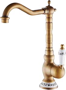 Miscelatore Cucina Stile Vittoriano - Doppia Leva In Cromo - Foto 10