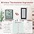ThermoPro TP60 Digital Hygrometer Indoor Outdoor Thermometer Wireless Temperature and Humidity Gauge Monitor Room Thermometer with 500ft/150m Range Humidity Meter