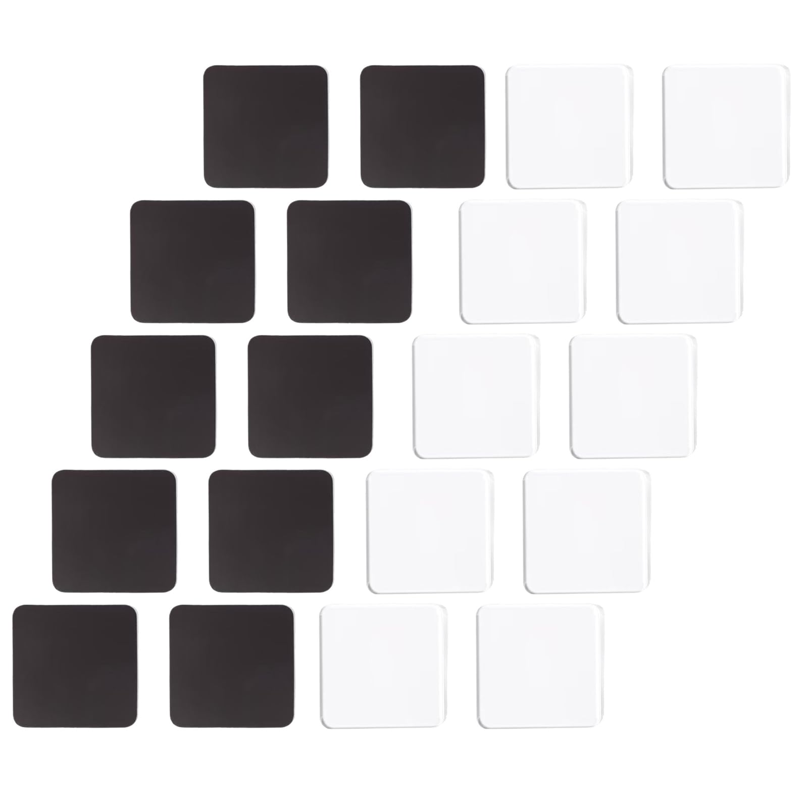 Craft Supplies for Refrigerator Magnets Including Acrylic Sheet and Backing Personalization Home Square Fridge Magnets