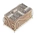 Boston International Guest Towel Caddy, Savannah Design in Antique White