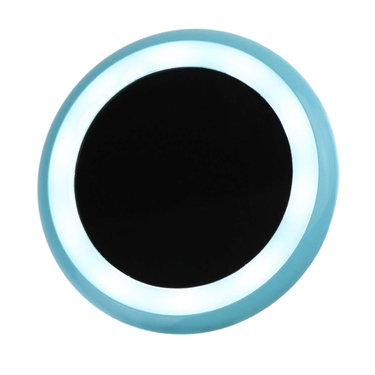 Miroir de vanité de voyage donuts pour retouches extérieures LED
