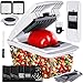 Taglia Verdure Tutto in 1 Mandolina da Cucina Affettatrice 8-Lame Affetta Verdure in Acciaio Inox Spaghetti Frutta Tagliatelle Julienne Triturati Grattugia Patate Cipolle Separatore Uova Senza BPA