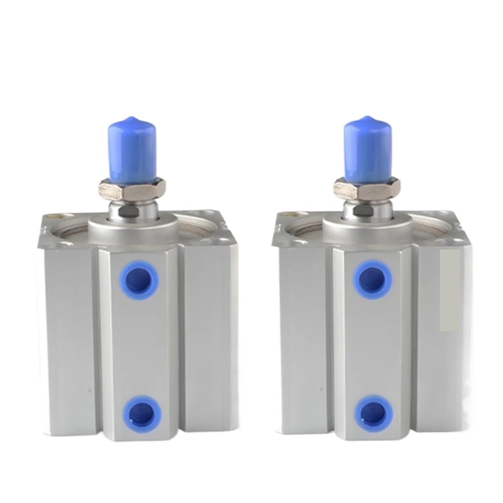 Vérin compact sans aimant SDA100-10 à double effet avec alésage de 100 mm robuste