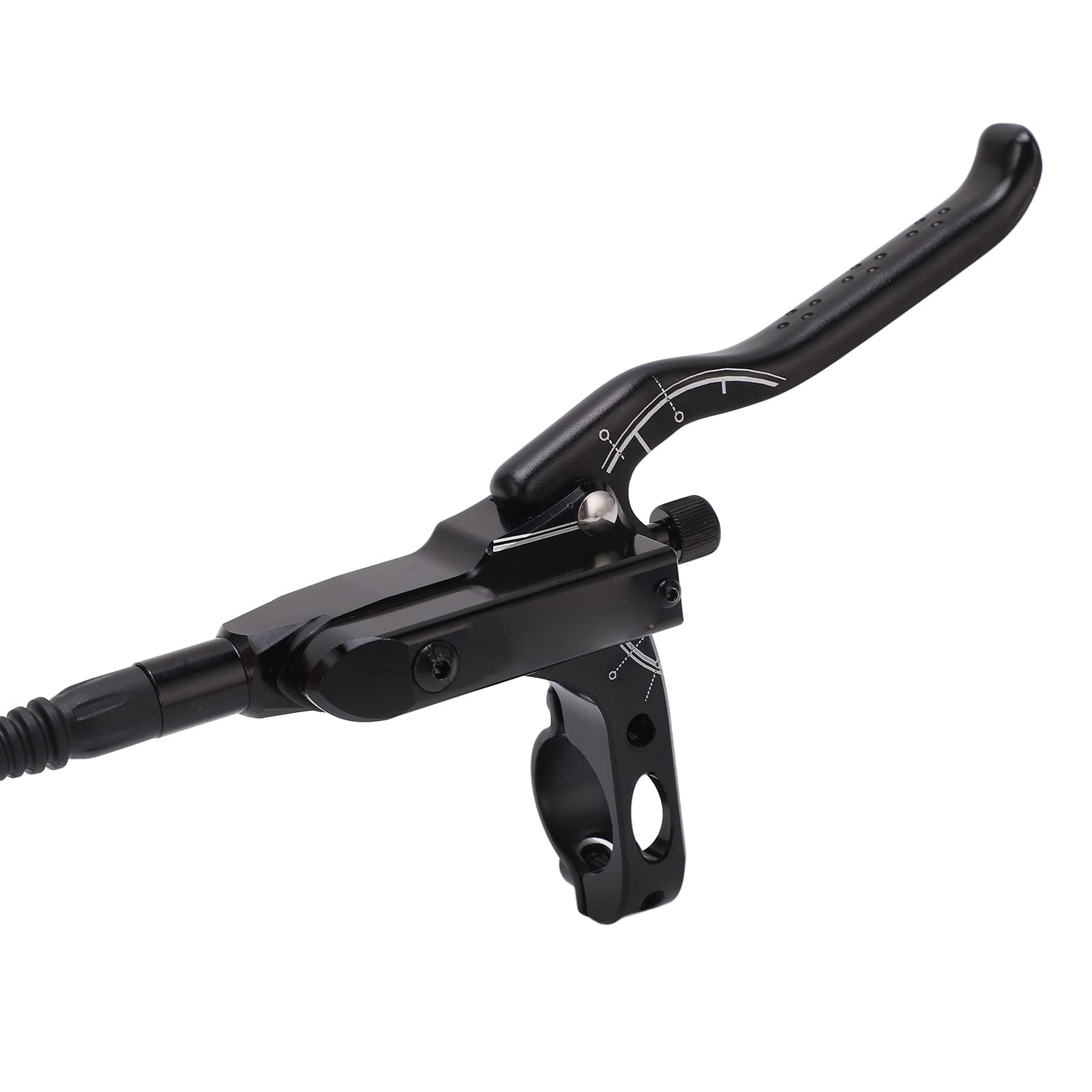 Yinhing Zestaw Hydraulicznych Hamulców Tarczowych Premium 4-tłokowe Hamulce do Rowerów Górskich ze Stopu Aluminium Szybka Adaptacja Kąt Węża Kompatybilny z Hamulcami Tarczowymi 140 160 180 203 Mm