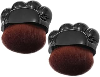 POPETPOP 2pcs Small Cat Paw Makeup Brush Set,...