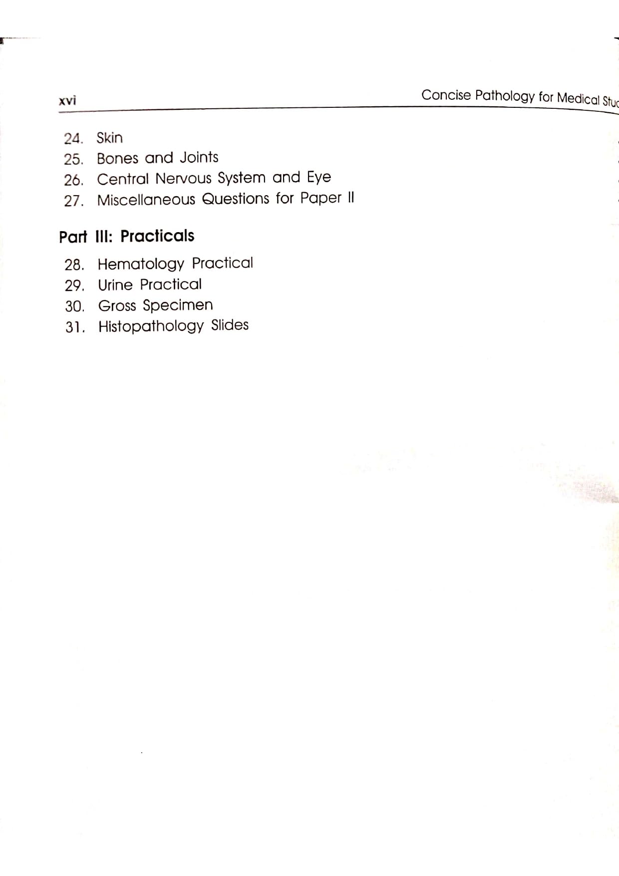 Concise Pathology For Medical Students In Question Answer Form 2Ed (Pb 2020) 2