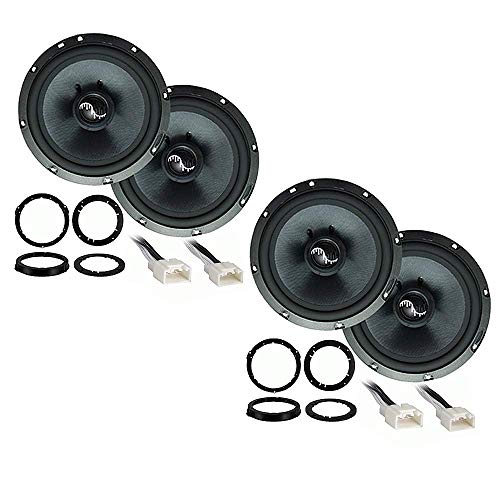 Harmony HA-C65 Compatible with Ford Escape 2013-2018 Premium Speaker Replacement Package