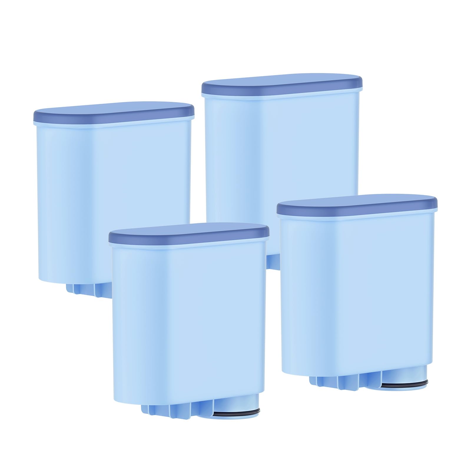 Molifal Wasserfilter für Philips AquaClean CA6903/10 CA6903/22- Filterpatrone kompatibel mit Saeco LatteGo Kaffeevollautomat 3200 3300 5400 5500 series- BPA-frei, kalkfrei, verbessert Geschmack (4X)