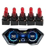 t5 light tube  HEPVET Bombillas LED T5 Coche,Auto Car LED Gauge Cluster Dashboard Light  Luces del instrumentos Grupo indicadores Indicador del vehículo Bombillas luz LED