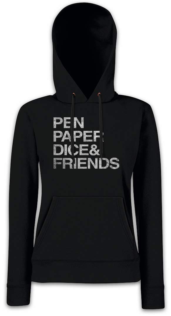 Sweat à capuche Pen Paper Dice cadeau idéal pour rôliste