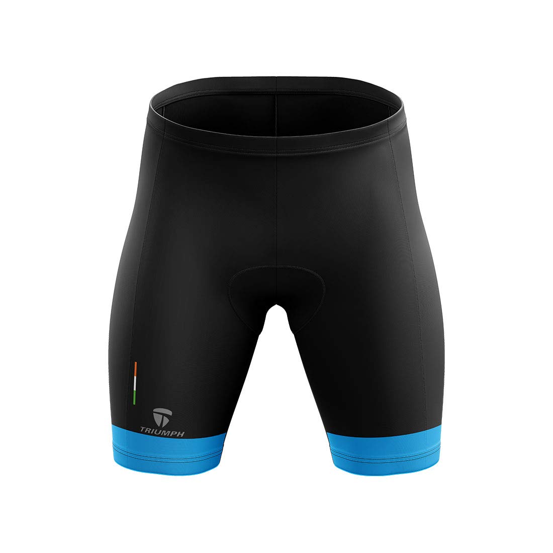 Triumph Men's Foam Padded Cycling Shorts. These Biking Shorts are The Important Bikes Accessories for Men Women Cyclists. Dress Yourself with The Leader in Cycling Clothes Size L Blue