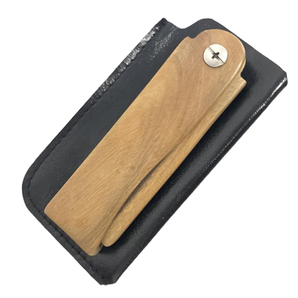 Beavorty 4 Set Pettine Tascabile Pieghevole Per Uomo Pettine Per in Legno Strumento Per Lo Styling Di Baffi E Barba Per Baffi in Legno Compatto E Portatile