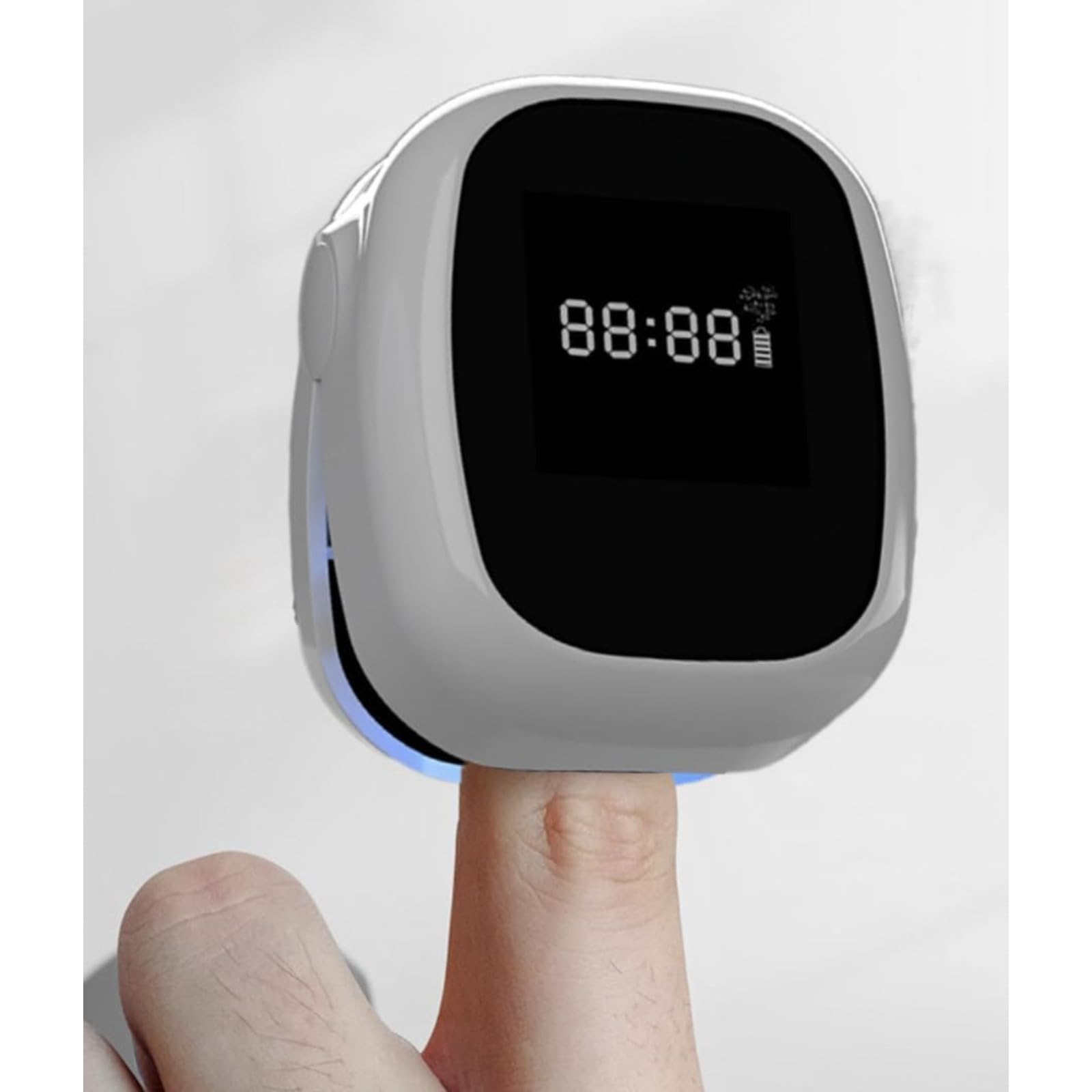 OrthoVital Appareil Anti Mycose - pour les Doigts et les Orteils Traitement Portable Dispositif Des Champignons Des Ongles, LaserEffective Appareil Mycose Ongle Pied (blanc)