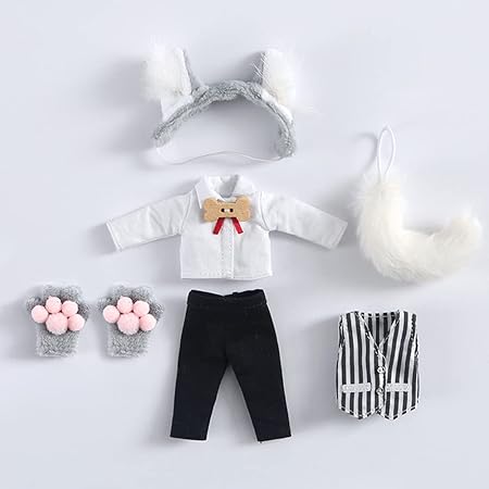 Amazon Co Jp Ob11ドール 服 リトルミルクドッグ 6ピーススーツ モリー Gsc オビツ11 服 1 12bjd ドール 人形 アクセサリー おもちゃ Amazon Co Jp Ob11ドール 服 リトルミルクドッグ 6ピーススーツ モリー Gsc オビツ11 服 1 12bjd ドール 人形 アクセサリー おもちゃ