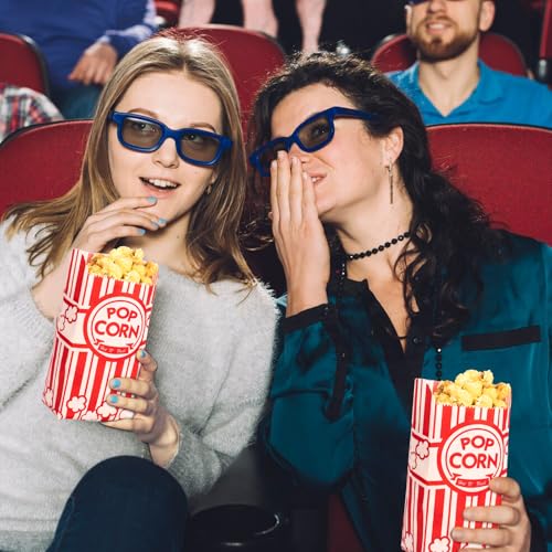 Image of 300 Pcs Popcorn Bags, 1 Oz Paper Popcorn Bag Individual Servings for Pop corn Machine Maker Cart Bulk Movie Nights Cinema Party Supplies