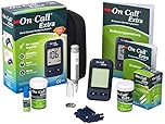 On Call Extra Blood Glucose Meter Starter Kit (incl. 10 Test Strips, 10 Lancets, 1 Lancet Device, 1 Control Solution) (MMOL/L)