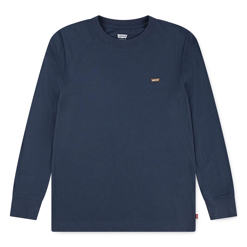 Levi's Boys Long Sleeve Batwing Chest Hit Tee Boy Blue