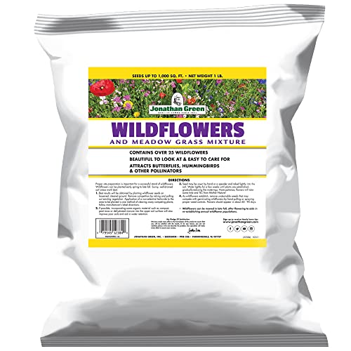Jonathan Green (12384) Wildflower & Meadow Grass Mix (1 lb)