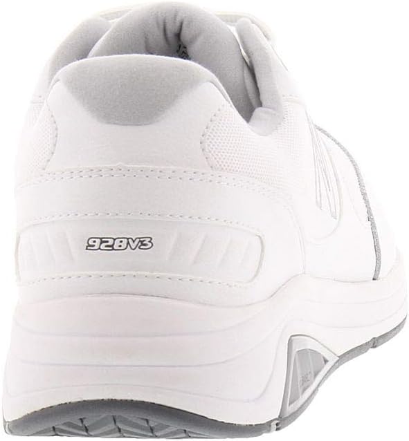 New Balance Men's 928 V3 Lace-up Walking Shoe 14 Narrow White