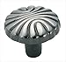 Amerock BP1337PWT Natural Elegance 1-1/4 in (32 mm) Diameter Pewter Cabinet Knob