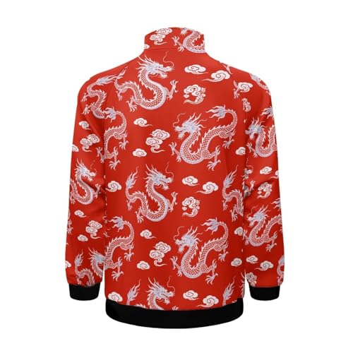 Image of Men's Lightweight Jackets Casual Full Zip Fleece Jacket Men Coats Fashion Long Sleeve Sweatshirt