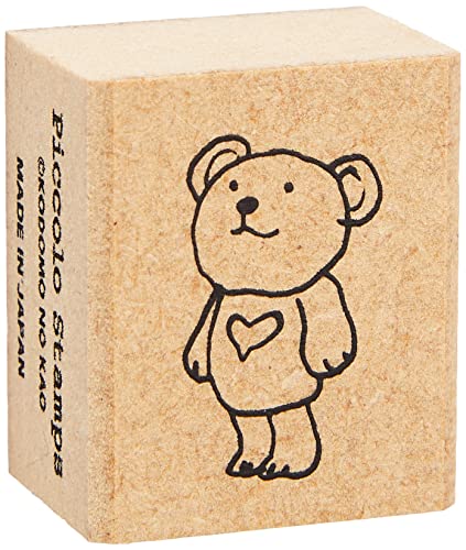 こどものかお ピッコロスタンプ クマ・立ち 0812-029