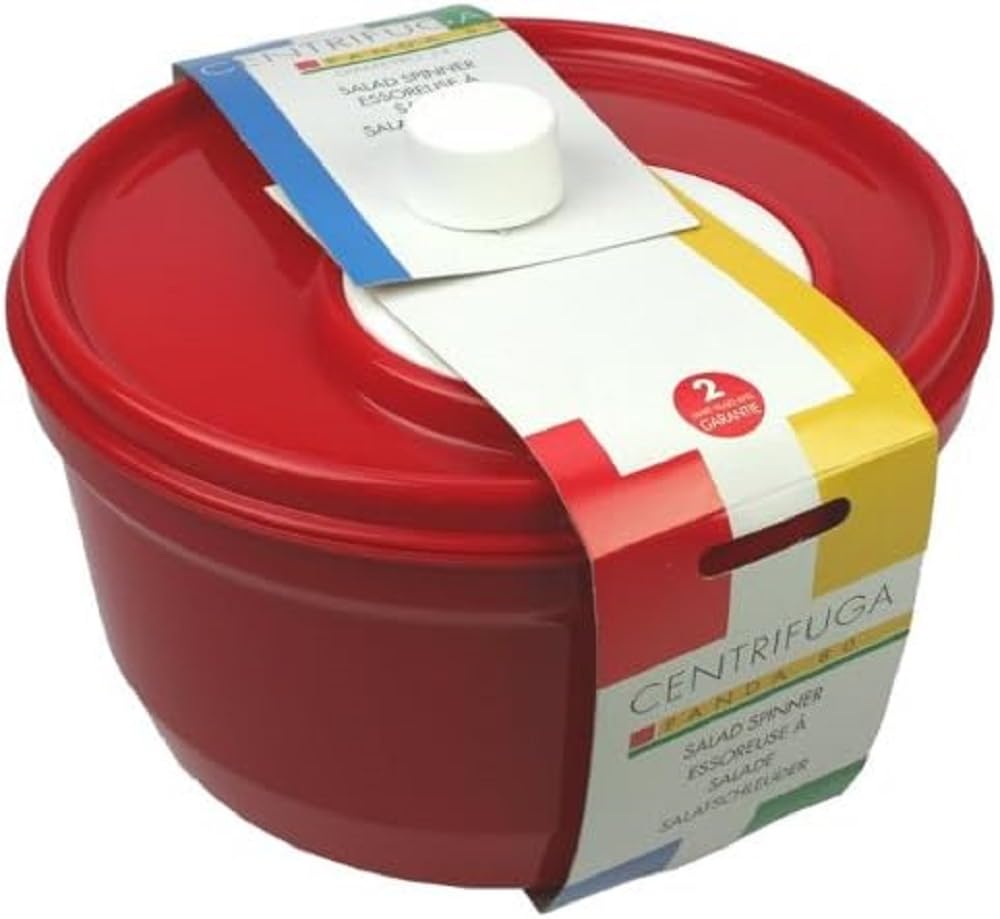 VORAGA R80 Salad Spinner Red 24 cm