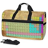 bolsa fisica quimica andalucia Muchos compartimentos: un espacioso bolsillo principal con cremallera doble y cuatro bolsillos separados, un compartimento para zapatos con orificio de ventilación para zapatos, un bolsillo lateral, un bolsillo frontal con cremallera y un bolsillo con cremallera en el interior, gran capacidad para tus actividades al aire libre.