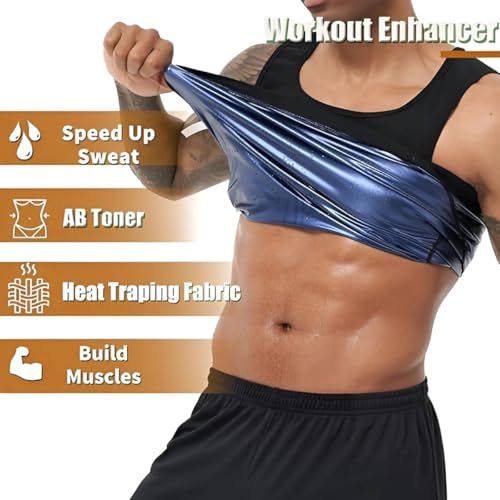 Image of Advance Sweat Shaper and Sliming Vest for Weight Loss, Exercises and Fitness Fat Burning Shaper for Man & Women