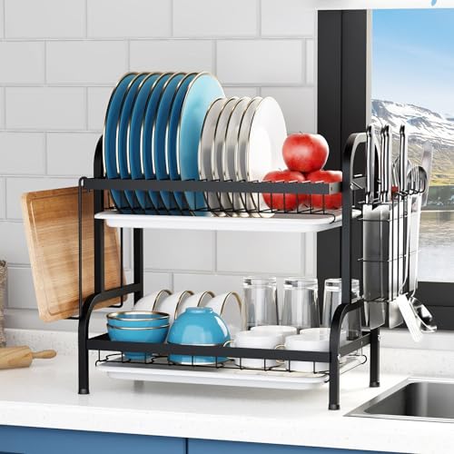 Organiseur pour plats et couverts pour résoudre le désordre des comptoirs de cuisine - 6