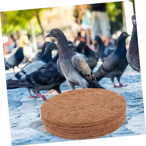 Almohadillas de fibra de coco Abaodam para nidos naturales de aves 4