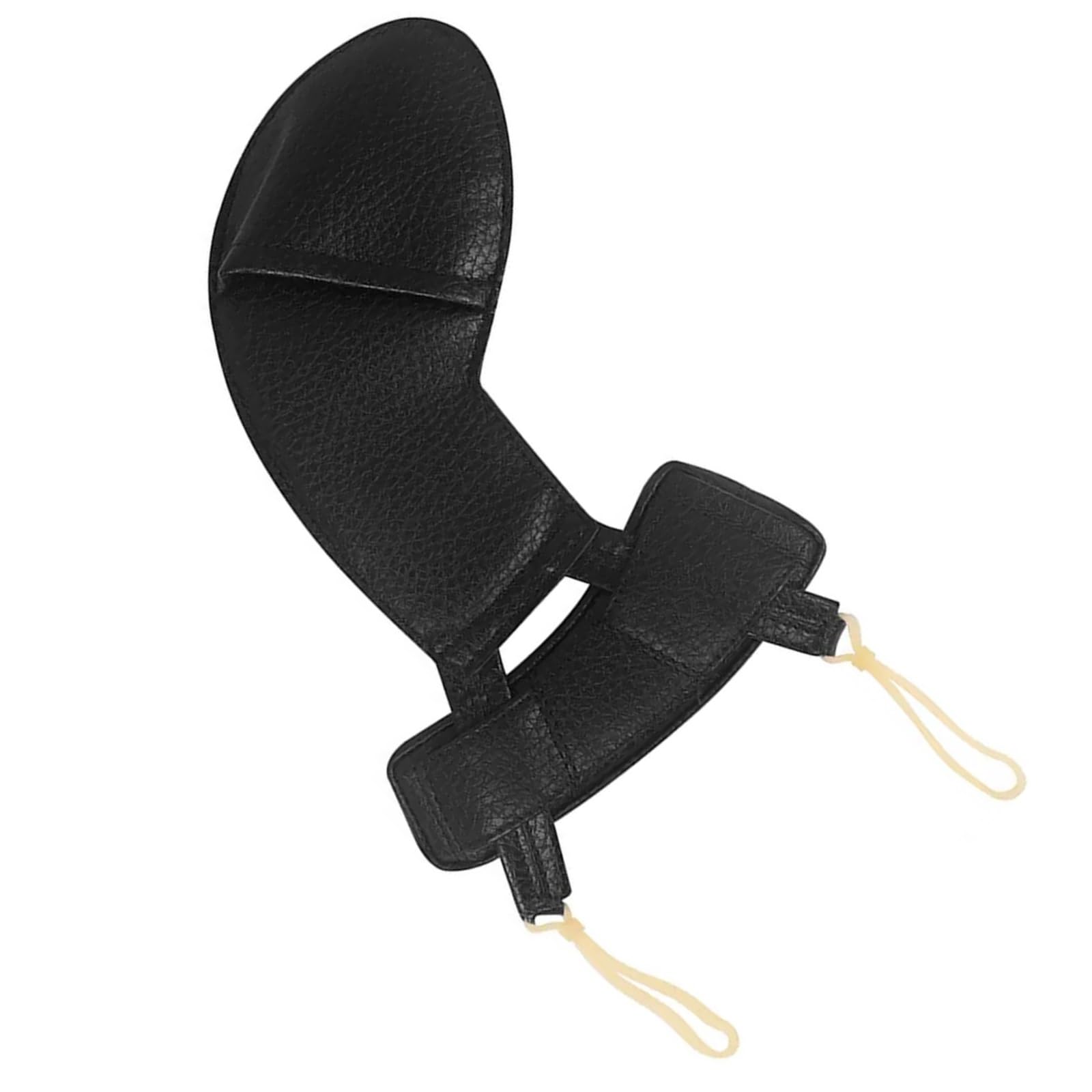 Mentonera De Violín De Madera De Ébano Con Tornillos | Mentonera de violín de madera de ébano con accesorios de montaje, for un soporte estable for tocar