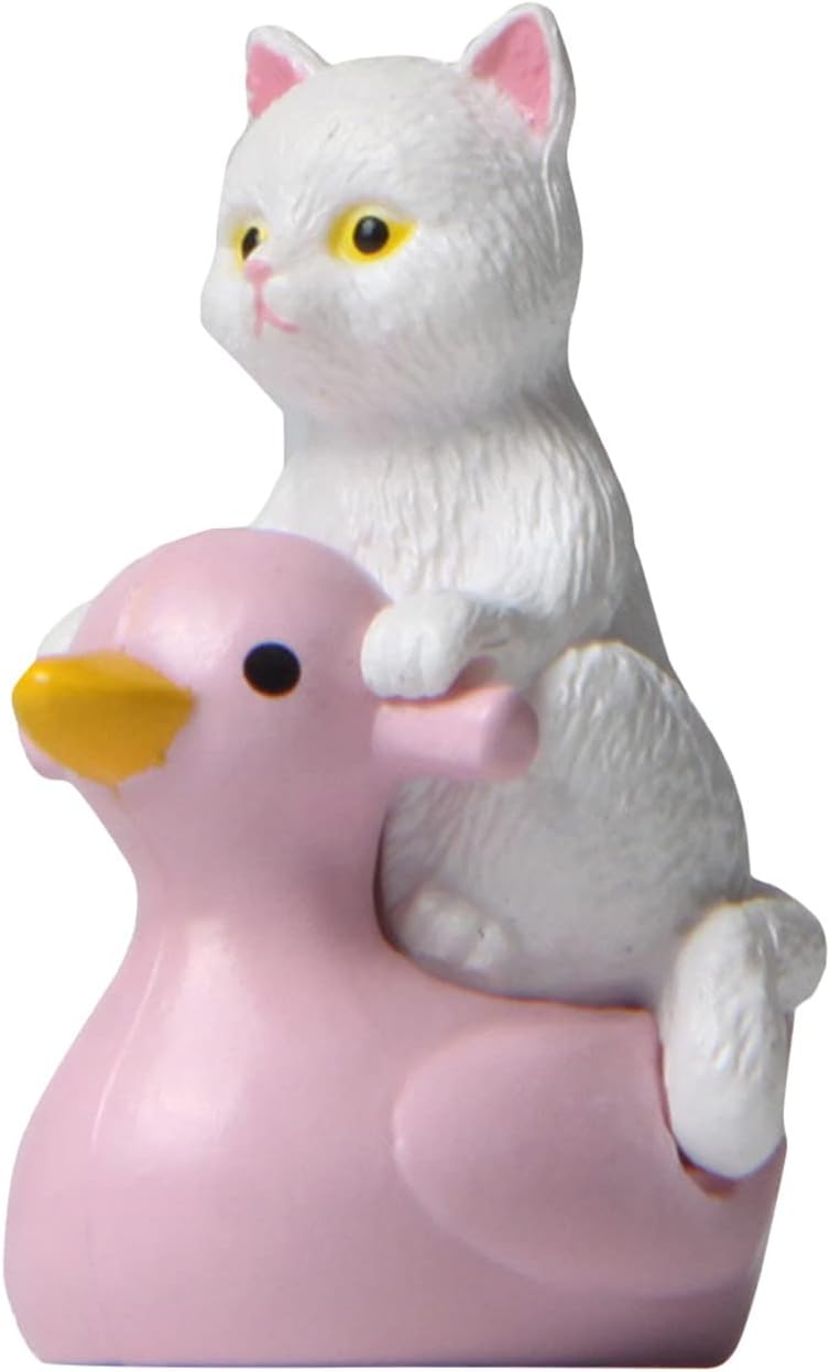 Pink Duck Cat K Itten Micro Landscaping Doll, Creative Ornaments