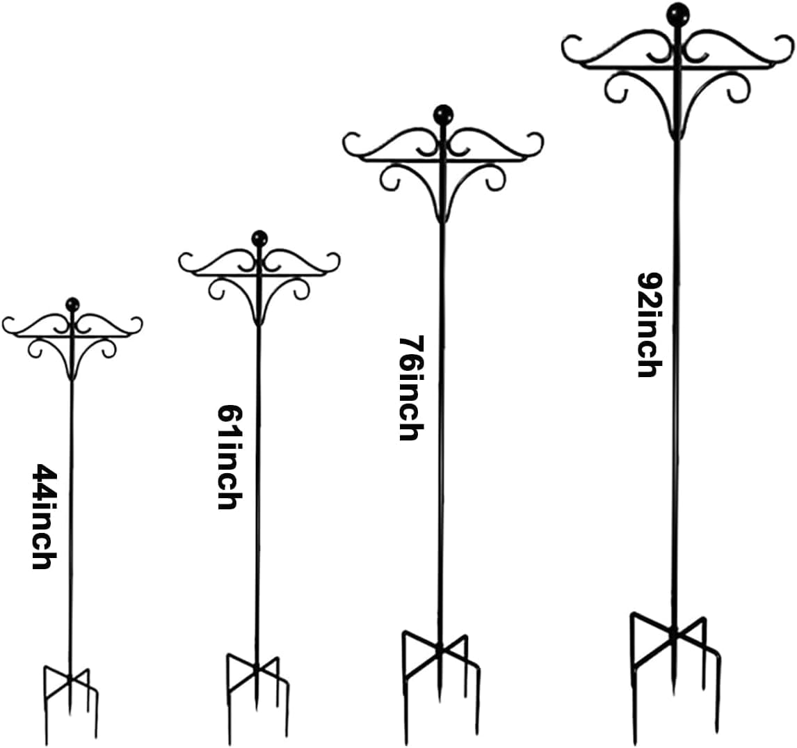 Ganci da pastore per giardino 2 pezzi 233 cm