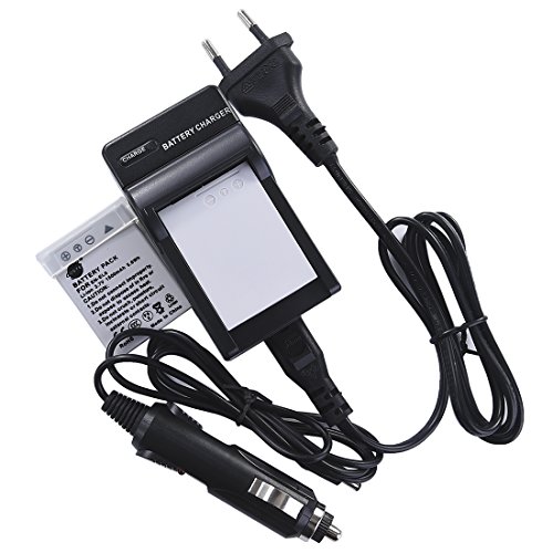 DSTE 2PCS EN EL8 ENEL8 Batería y Cargador Compatible con Nikon Coolpix P1, P2, S1, S2, S3, S5, S6, S7, S8, S9, S50, S51, S52