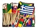 Box of 100 Different Wold Flags Country Flags Toothpick Flags Perfect for the Olympics