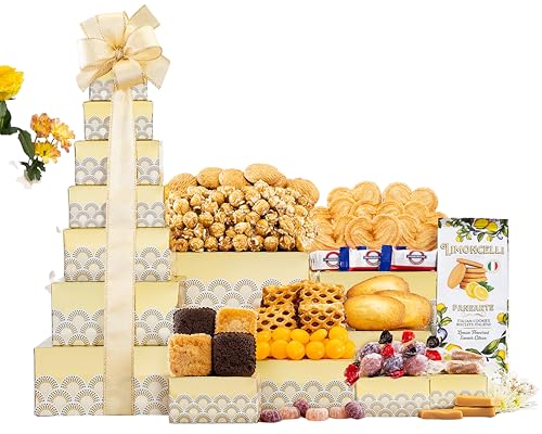 Wine Country Gift Baskets the Tower of Sweets Gift Tower