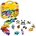 LEGO 10713 Classic Creative Suitcase, Toy Storage Case with Fun Colourful Building Bricks, Gifts for 4 plus Year old Kids, Boys & Girls