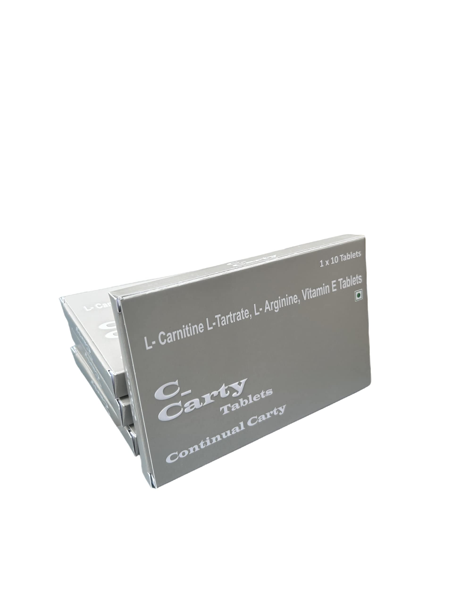 C Carty Tablet Levocarnitine L Tartrate L Arginine Vit E | Desertcart Cyprus