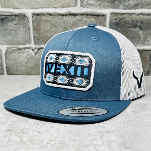 Image of Vexil American Rancher Adjustable Snapback Western Lifestyle Rodeo Southwest Inspired Meshback Hat